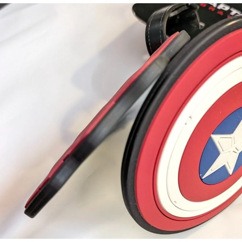 NEW, WITH TAGS Marvel Studios‎ Captain America Set Of 2 Bag Tags Brave New World